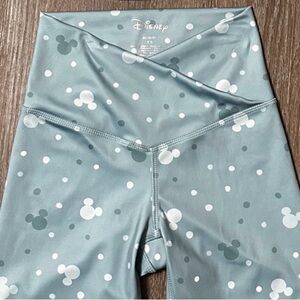 Disney Women's Blue Shorts with Mickey Mouse Pattern